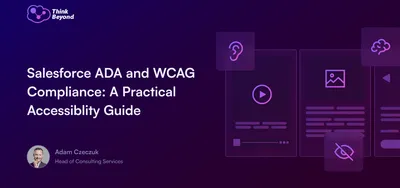 Cover image of a practical guide on sales ADA and WGA compliance for accessibility.