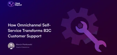 Visual representation of omnichannel self-service strategies improving customer support efficiency and satisfaction.