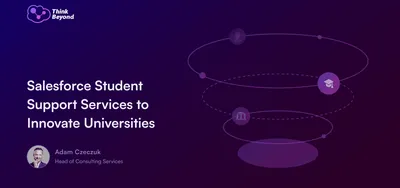 Student support services powered by Salesforce at innovative universities, fostering academic achievement and collaboration