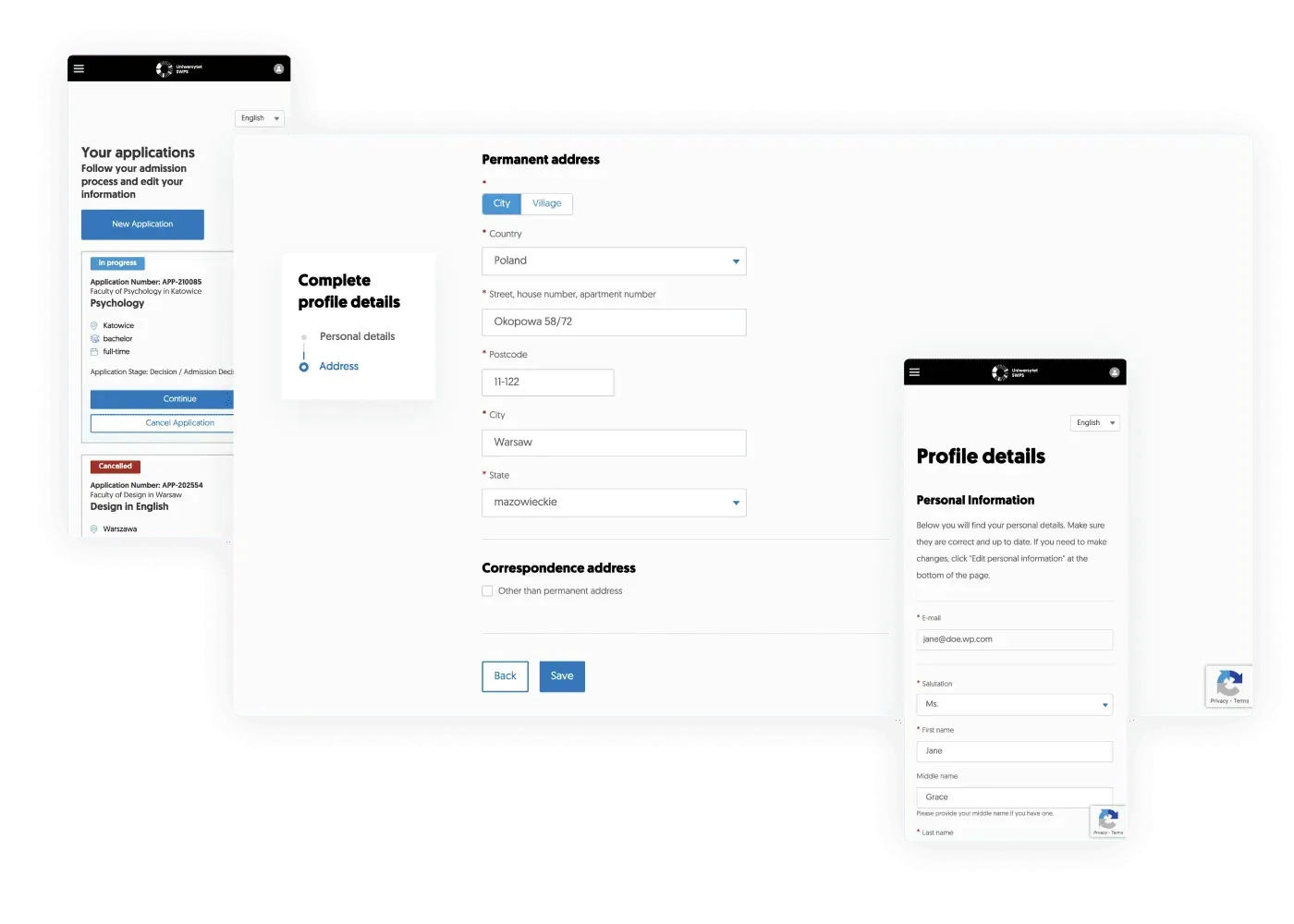 SWPS-Universität: Rekrutierung von Studienkandidaten