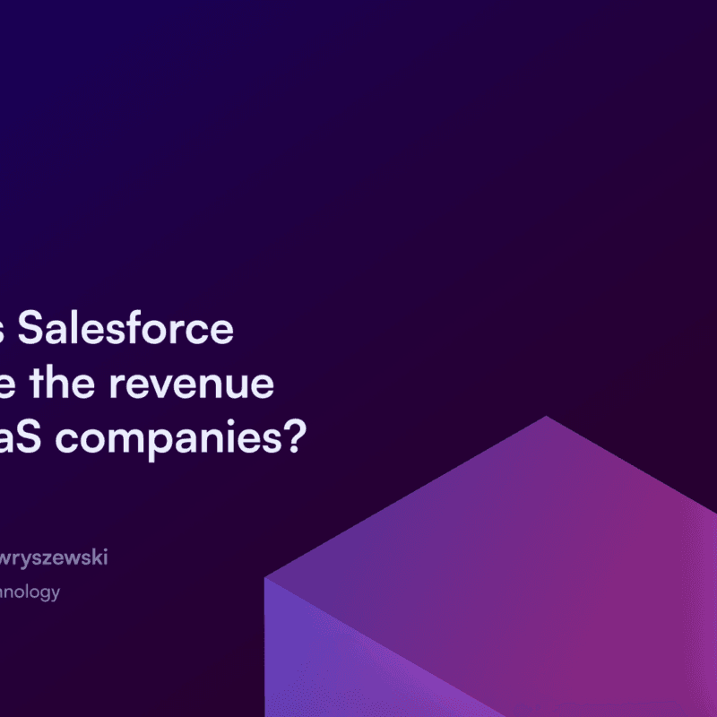 How does salesforce cpq close the revenue gap in saas companies