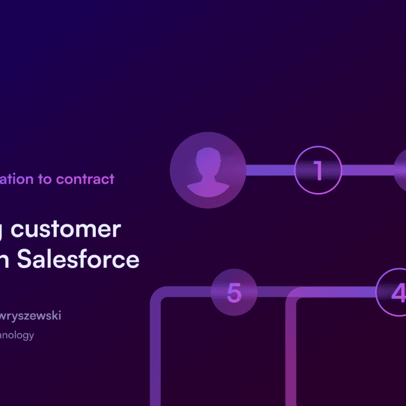 Managing customer lifecycle in Salesforce