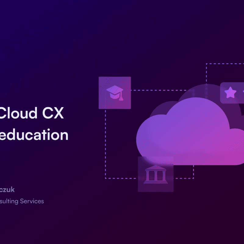 Genesys Cloud CX in higher education