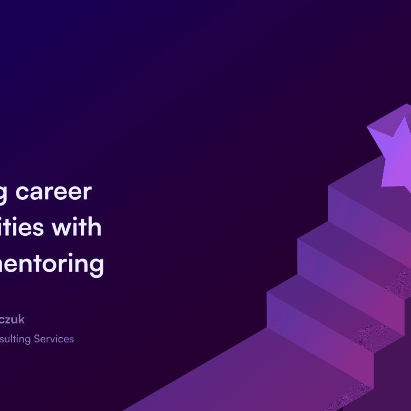 Increasing career opportunities with student mentoring