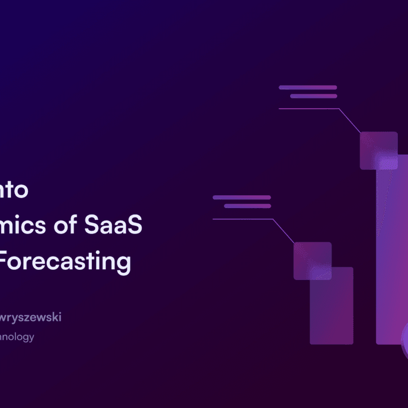 Forecasting in Hightech and SaaS