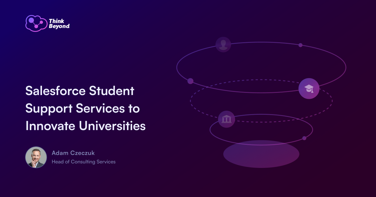 Student support services powered by Salesforce at innovative universities, fostering academic achievement and collaboration